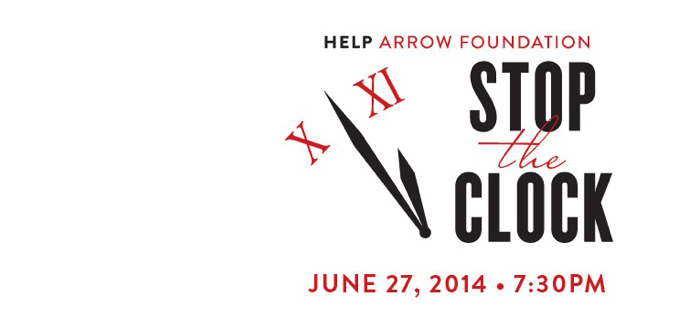 Help the Arrow Foundation Stop the Clock This Friday! 